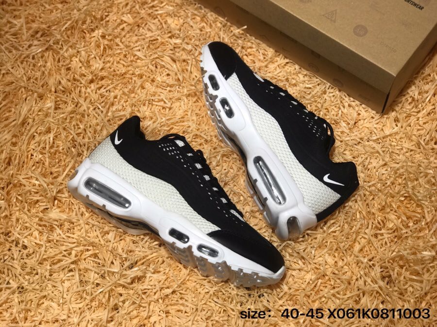 Nike Air Max 95-DYN FW Black White Shoes - Click Image to Close